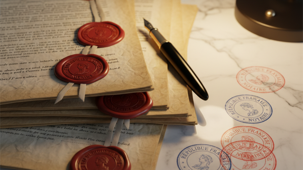 Documents juridiques pacte Dutreil notaire