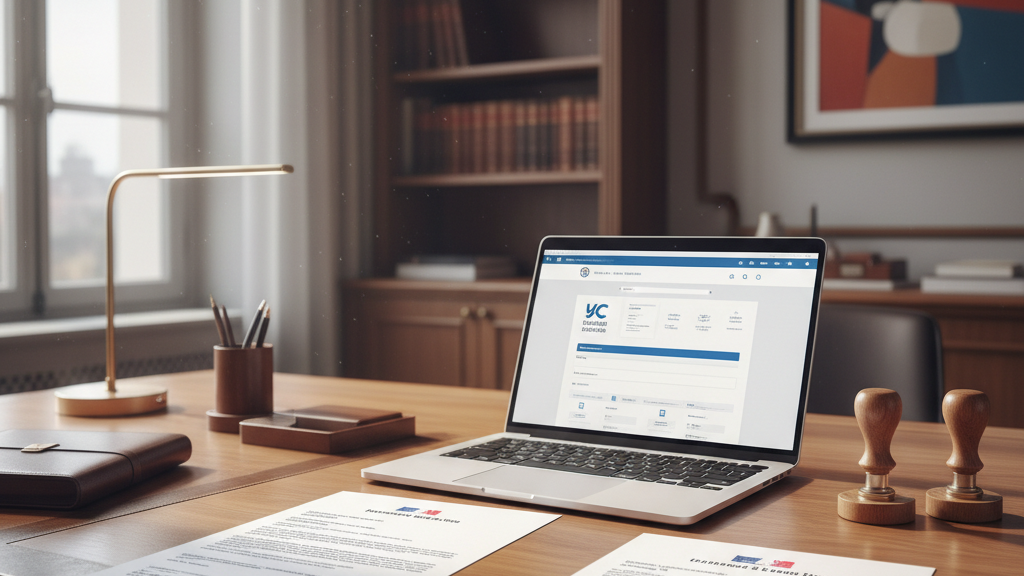 Bureau administratif immatriculation entreprise documents officiels