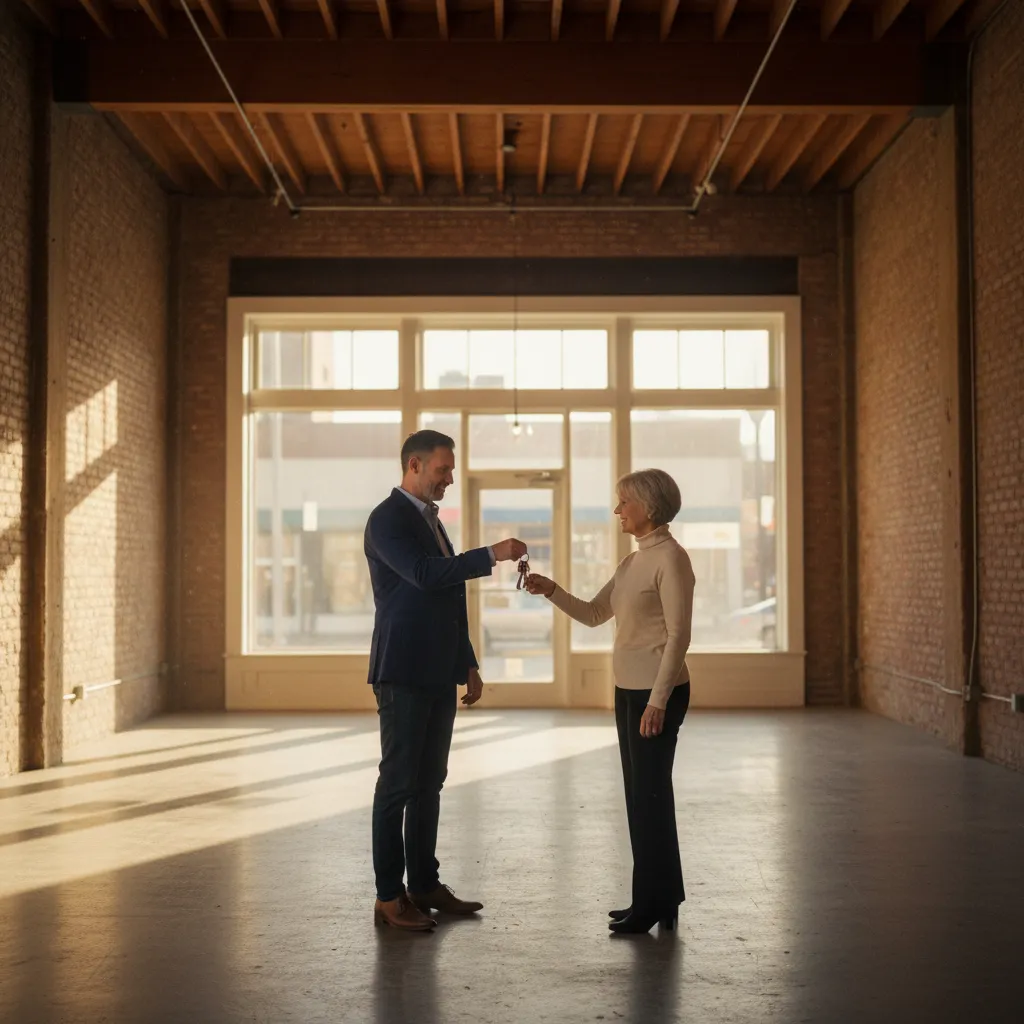 La remise des clés finalise la procédure de résiliation du bail commercial