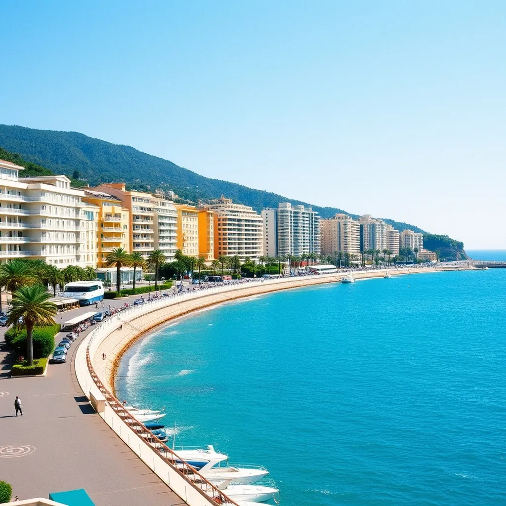 La Promenade des Anglais à Nice, cœur d'un marché immobilier à forte fiscalité