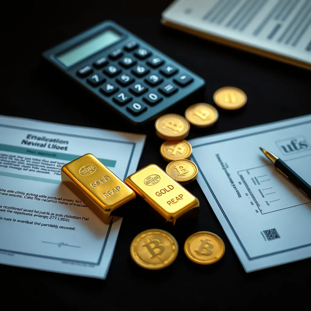 L'or physique conservé en coffre est soumis à la taxe sur les métaux précieux lors de sa cession