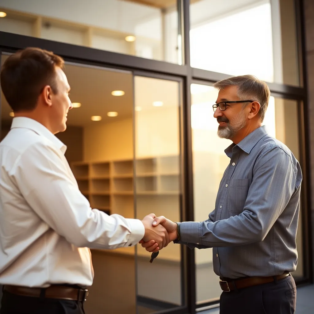La négociation du pas de porte intervient entre le bailleur et le futur locataire commercial
