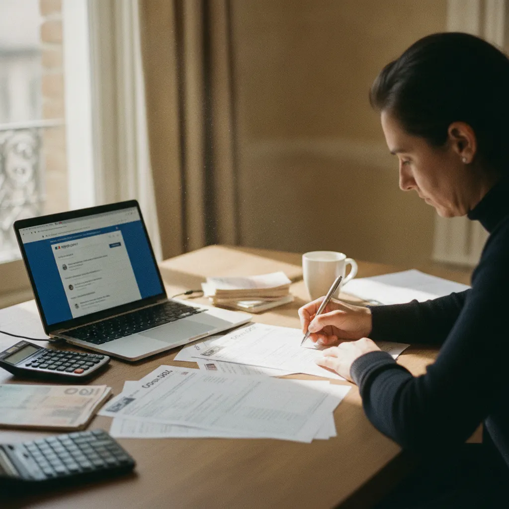 Déclaration du crédit d'impôt borne de recharge sur le formulaire fiscal en ligne