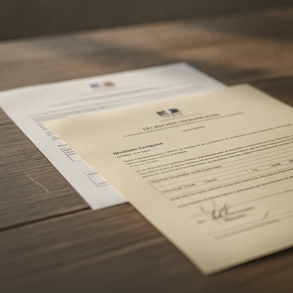 Le courrier d'attribution du numéro de TVA est envoyé gratuitement par l'administration fiscale