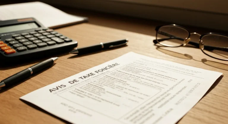Comment se calcule la taxe foncière : valeur locative, coefficients et taux