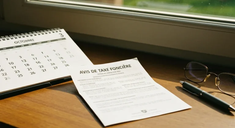 Taxe foncière : dates limites de paiement et pénalités de retard